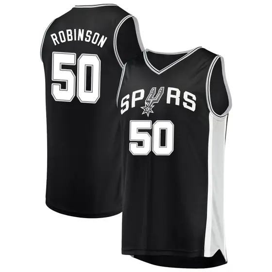 Men's San Antonio Spurs David Robinson Mitchell & Ness White Out