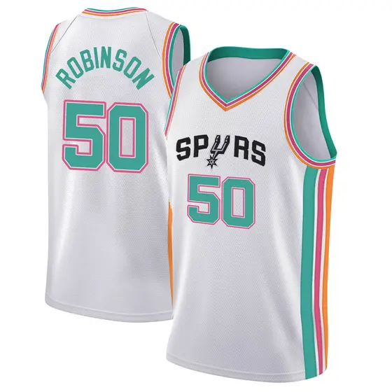 San Antonio Spurs - David Robinson  Nba jersey, Jersey, San antonio spurs