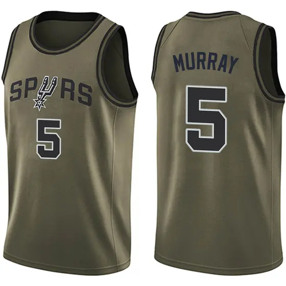 Nike, Tops, Nwt Womens Dejounte Murray Spurs Jersey Size Large