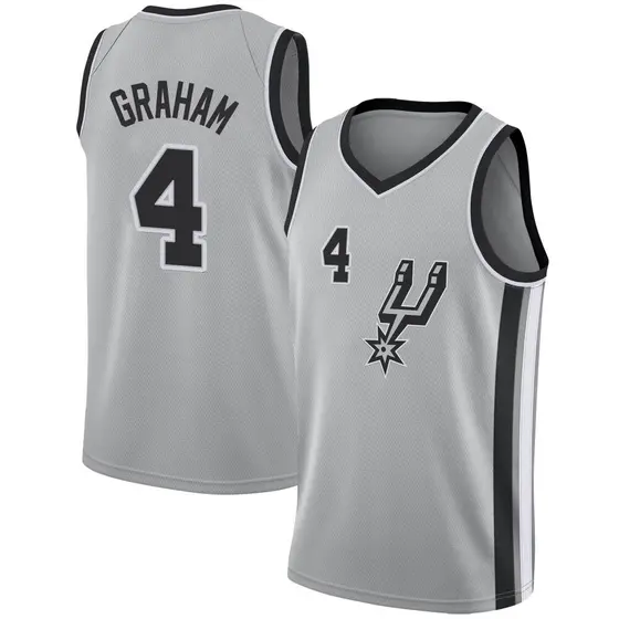 San Antonio Spurs Men's Nike Association Edition Devonte Graham Swingman  Jersey