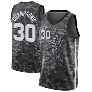 Big & Tall Men's Julian Champagnie San Antonio Spurs Nike Swingman Black  Jersey - Icon Edition