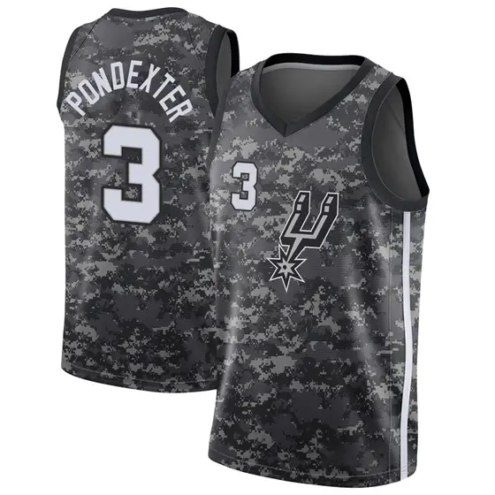 Big & Tall Men's Quincy Pondexter San Antonio Spurs Nike Swingman