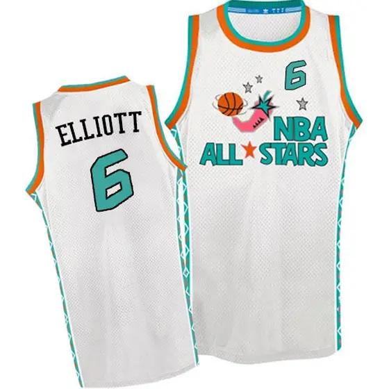 Vintage Sean Elliott San Antonio Spurs Jersey 90s NBA Basketball – For All  To Envy