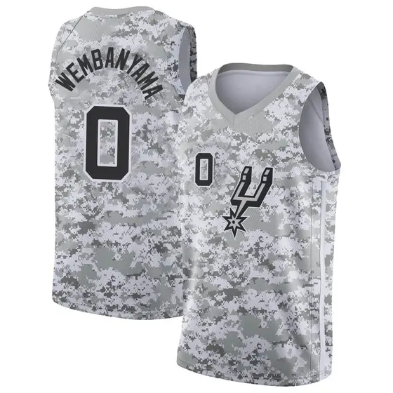 San Antonio Spurs Toddler Nike Name and Number Victor Wembanyama Black T-Shirt