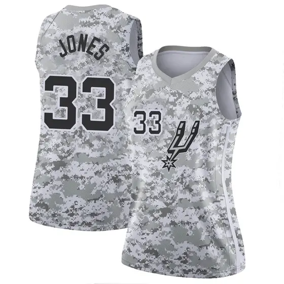 San Antonio Spurs Men's Nike Tre Jones Icon Swingman Jersey