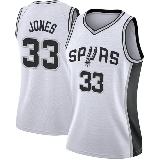 Women's Tre Jones San Antonio Spurs Nike Swingman White Jersey ...