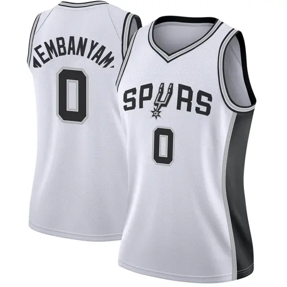 San Antonio Spurs Men's Nike Association Edition Swingman Victor Wembanyama Jersey