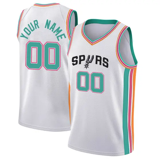 San Antonio Spurs Nike City Edition Swingman Jersey 2022-23 - Custom - Youth