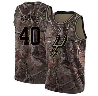 Youth Harrison Barnes San Antonio Spurs Nike Swingman Camo Realtree Collection Jersey