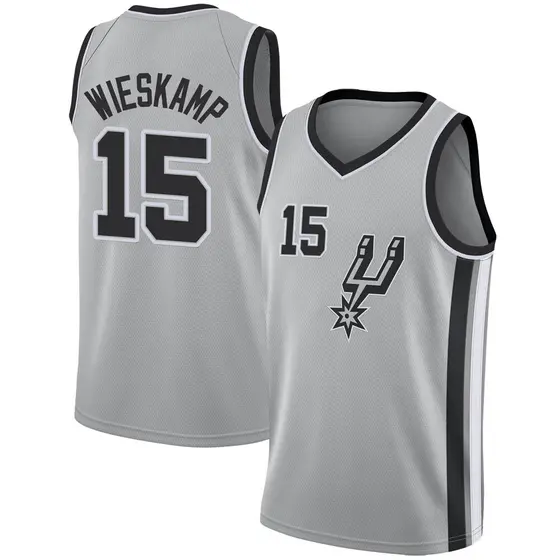 Youth Joe Wieskamp San Antonio Spurs Nike Swingman Black Jersey