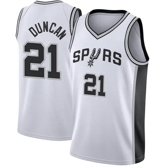 Men 21 Tim Duncan Jersey Black San Antonio Spurs Swingman Jersey Fanatics